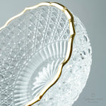 ガラス食器 籠目丸洗鉢 13cm Mizusaki-glass Studio1156