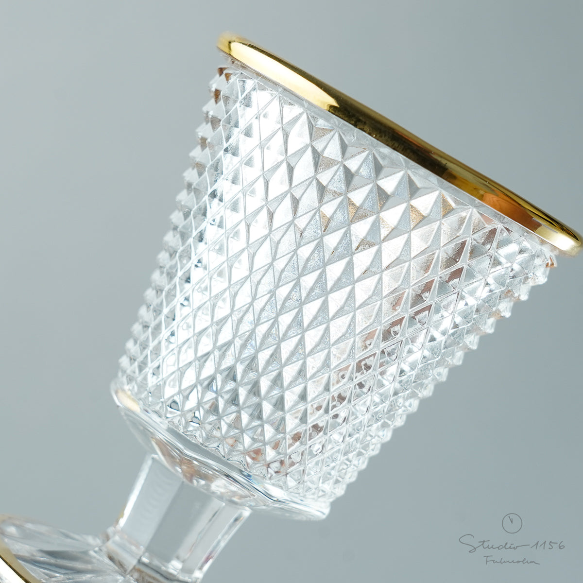 ガラス食器 魚子高杯 50ml Mizusaki-Glass Studio1156