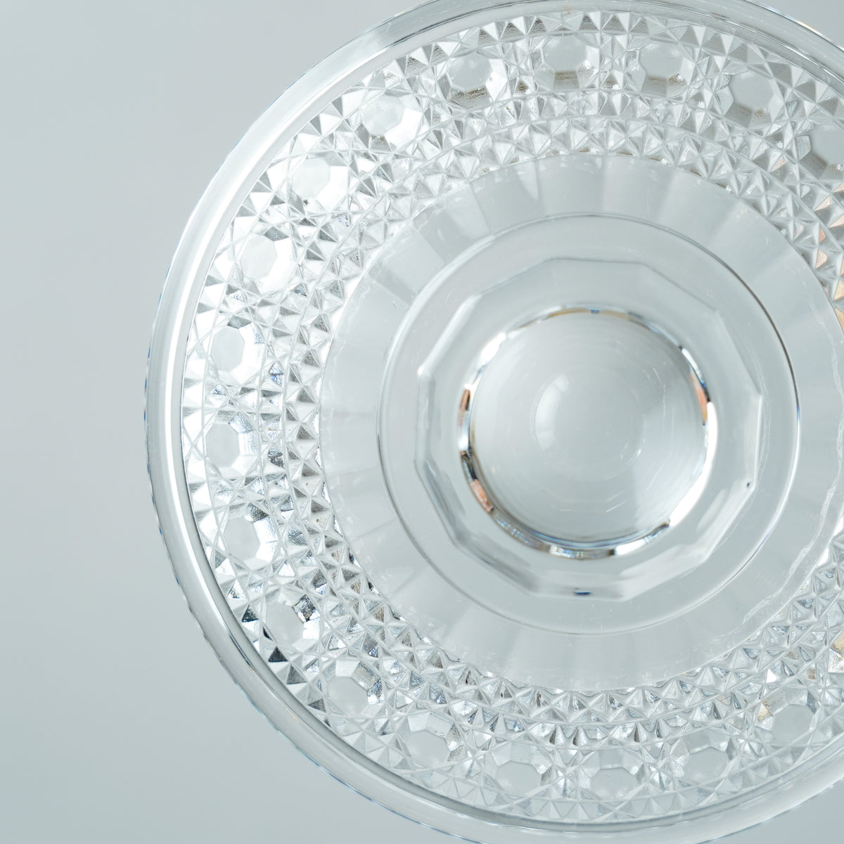 ガラス食器 祇山蓋物(ふたもの) 中鉢 10.5cm Mizusaki-glass Studio1156