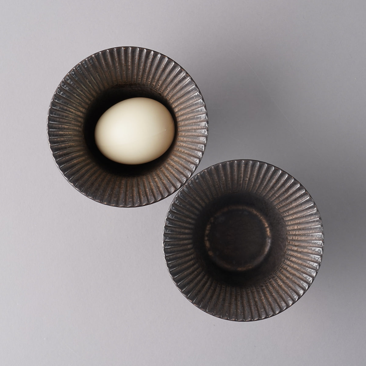 美濃焼 溶岩流 菊型小付 10cm [強化磁器] Mino-ware Studio1156