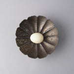 美濃焼 溶岩流 輪花向付 17cm Mino-ware Studio1156