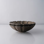 美濃焼 溶岩流 輪花向付 17cm Mino-ware Studio1156