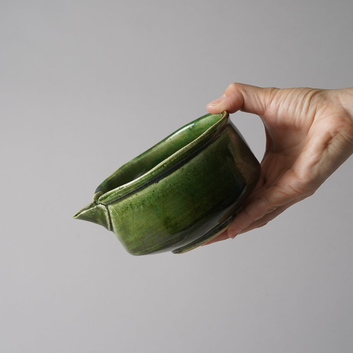 美濃焼 片口抹茶碗 330ml [2 Patterns]