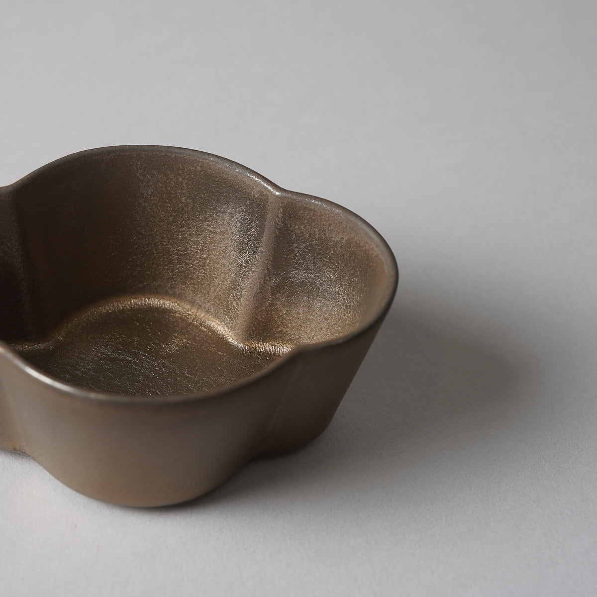 美濃焼 金結晶 雲型豆鉢 9cm Mino-ware Studio1156
