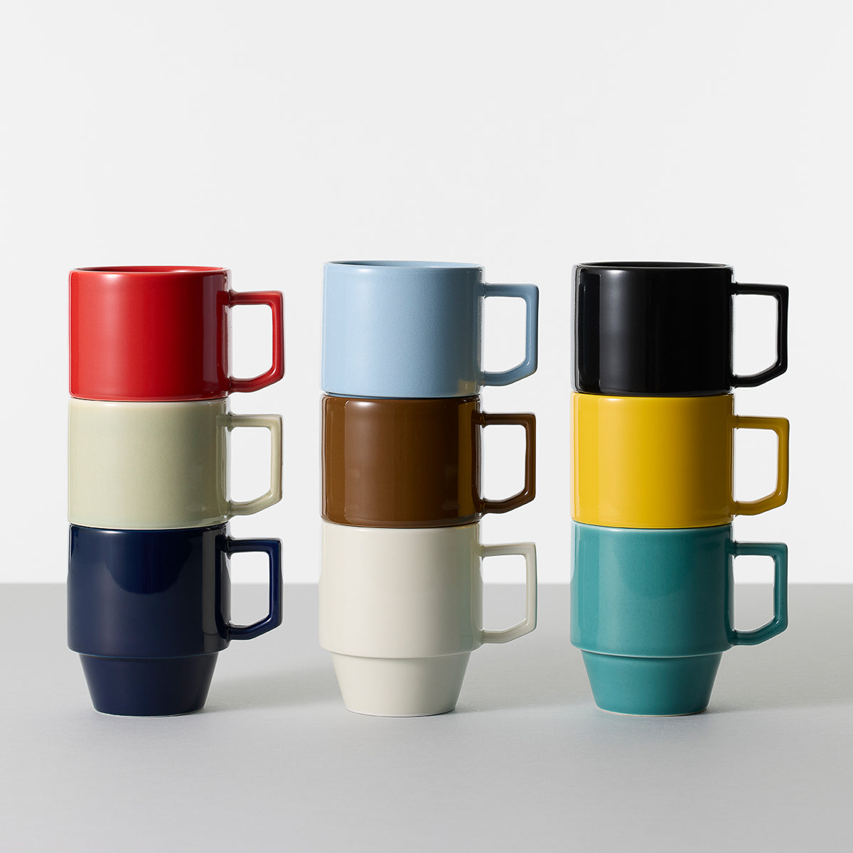 波佐見焼 HASAMI SEASON 01 ブロックマグ ビッグ 8.5cm/330ml Maruhiro Studio1156
