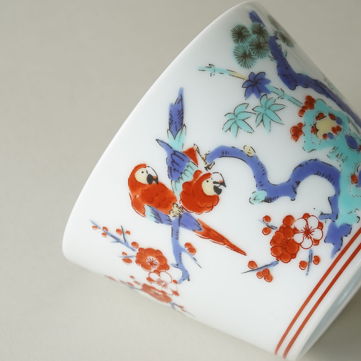 BARBAR　そばちょこ　色絵　蕎麦猪口大辞典　６点セット 波佐見焼 BARBAR 蕎麦猪口大辞典 色絵 そばちょこ 8cm/170ml マルヒロ