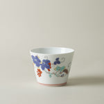 波佐見焼 BARBAR 蕎麦猪口大辞典 色絵 そばちょこ 8cm/170ml Maruhiro Studio1156