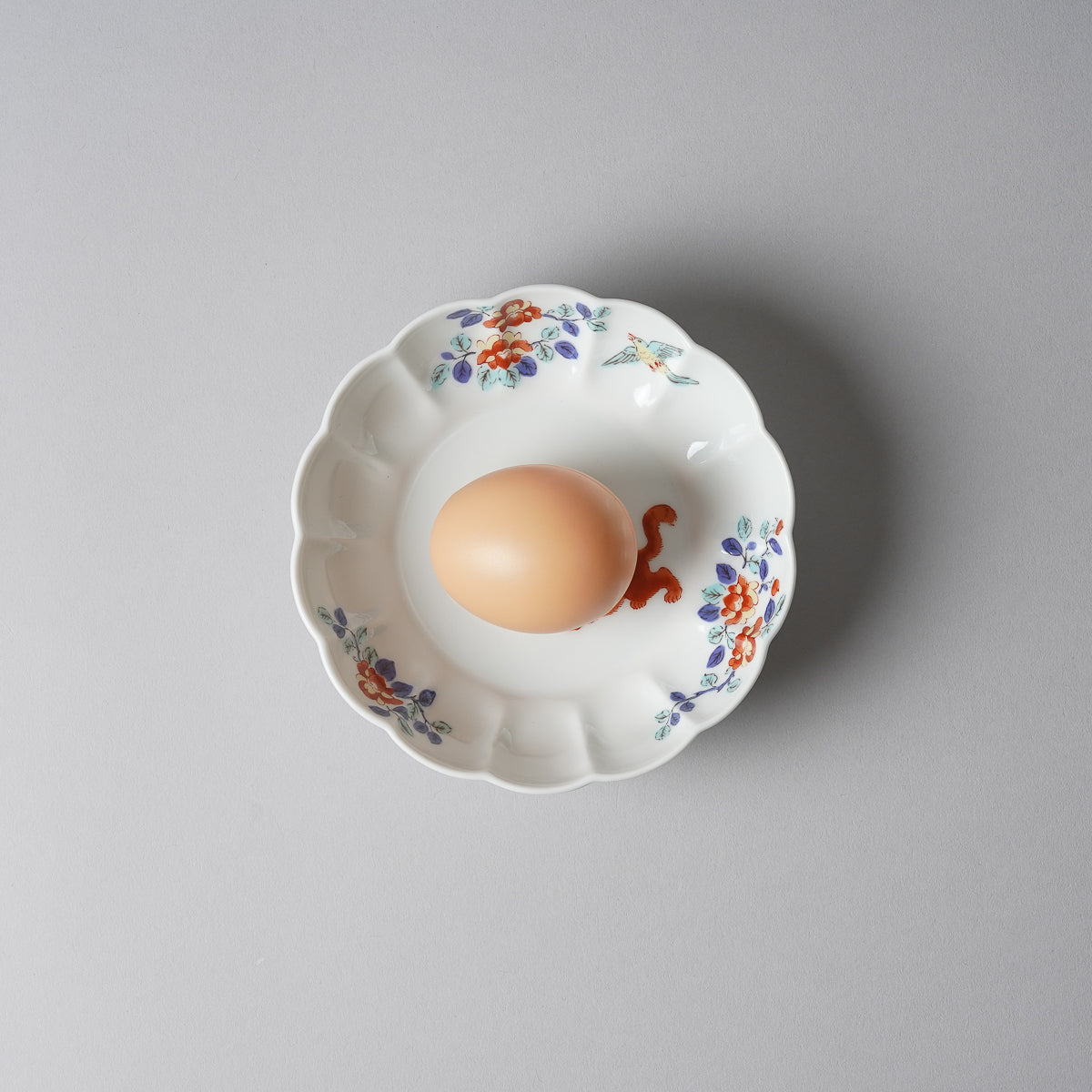 Hasami Ware BARBAR Iroe Chrysanthemum-Shaped Bowl (Medium) 13cm