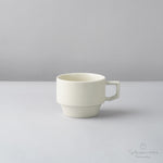 波佐見焼 SEASON 01 ブロックマグ 8.5cm/220ml ホワイト Maruhiro Studio1156
