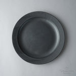 波佐見焼 TERRA / テーラー PLATE L 23.5cm ブラック Maruhiro Studio1156