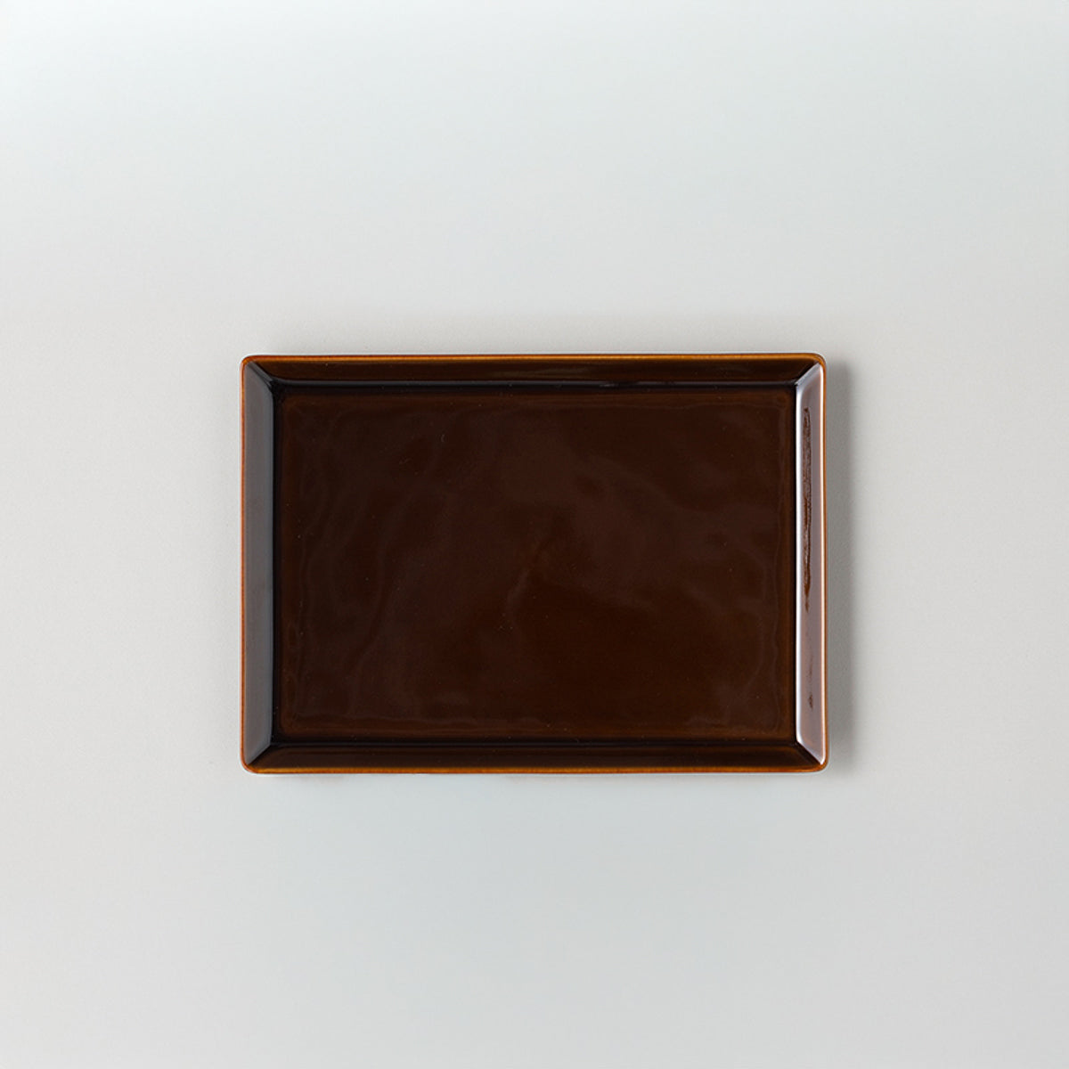 波佐見焼 HASAMI SEASON 01 スクエアプレート 25cm 旧ブラウン[数量限定] Maruhiro Studio1156