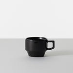 波佐見焼 SEASON 01 ブロックマグ 8.5cm/220ml ブラック Maruhiro Studio1156