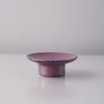 美濃焼 高台ディッシュ 8cm グレープ Mino-ware Studio1156