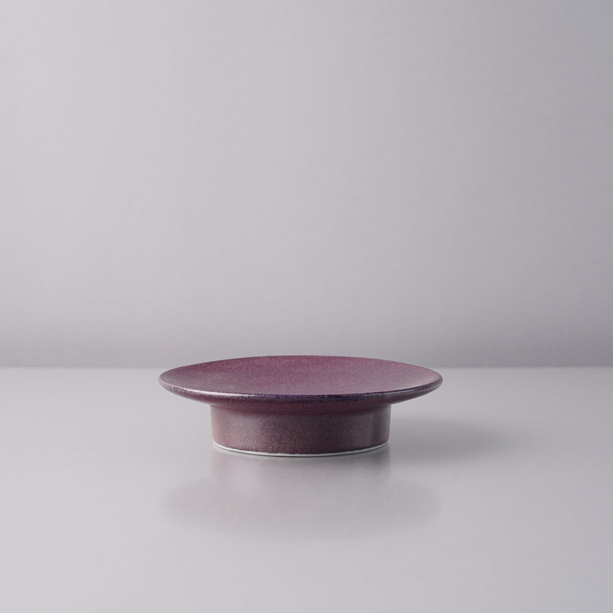 美濃焼 高台ディッシュ 11cm グレープ Mino-ware Studio1156