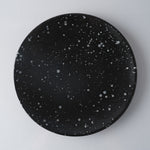 美濃焼 鉄華 ラウンドプレート(L) 25cm 黒 Mino-ware Studio1156