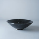 美濃焼 鉄華 ボウル 17.5cm 黒 Mino-ware Studio1156