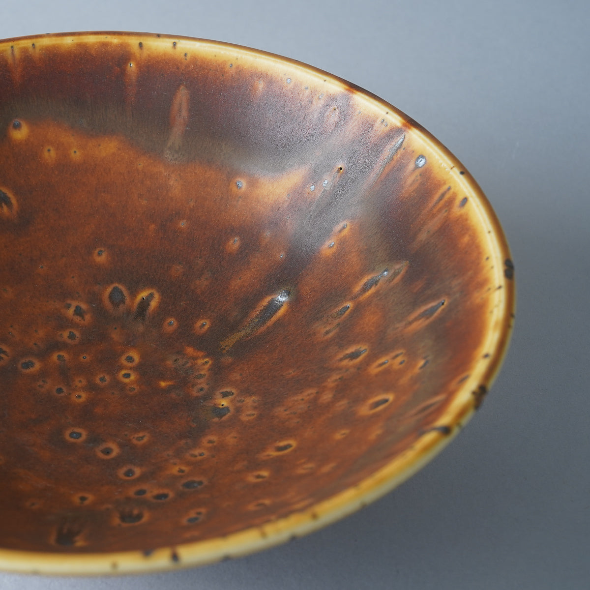 美濃焼 鉄華 ボウル 17.5cm Mino-ware Studio1156