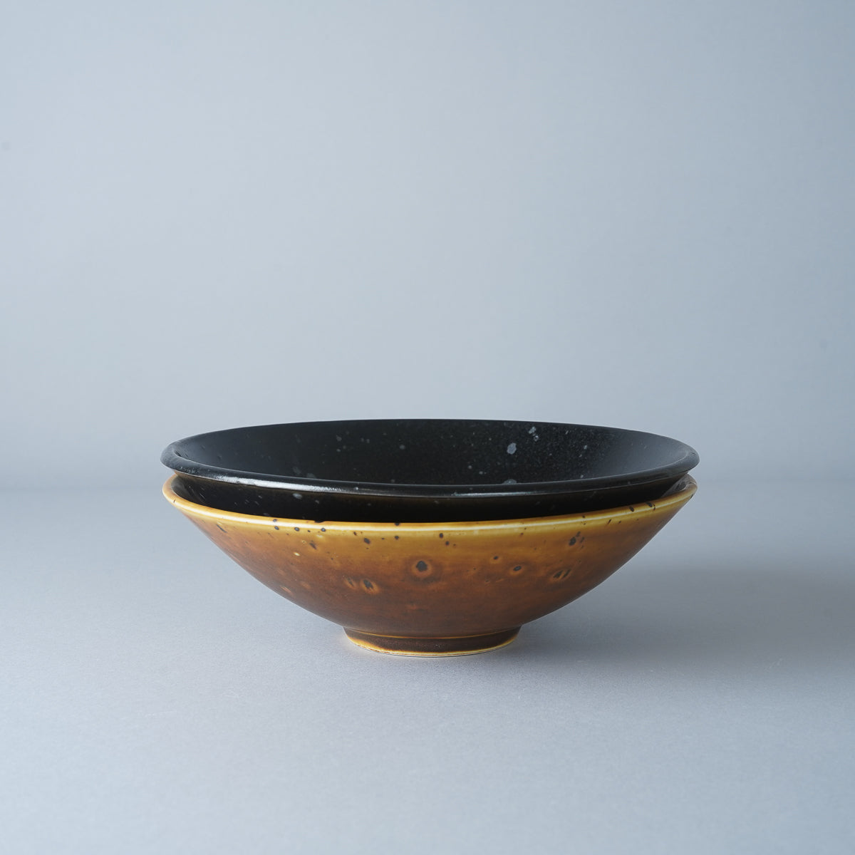 美濃焼 鉄華 ボウル 17.5cm Mino-ware Studio1156