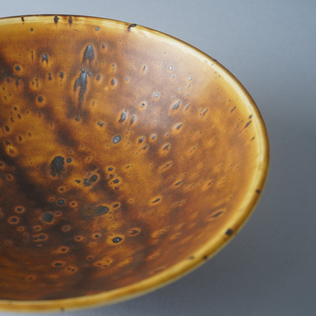 美濃焼 鉄華 ボウル 17.5cm Mino-ware Studio1156