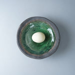 美濃焼 深緑 多用皿 17cm M.STYLE Studio1156
