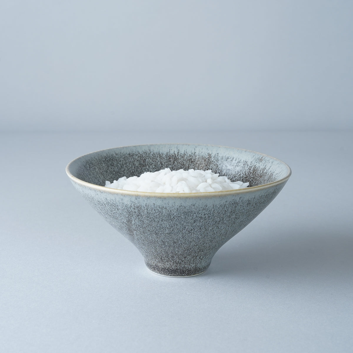 Cape 朝顔 飯碗 ご飯茶碗 13cm チャコールグレー M.STYLE Studio1156
