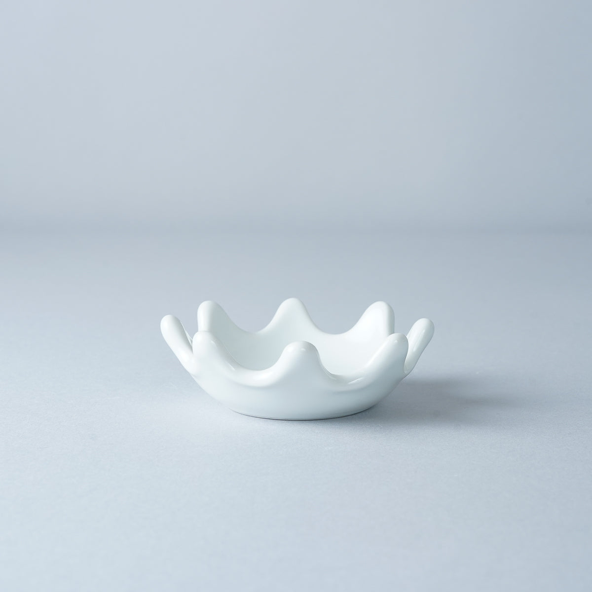 波佐見焼 ミルククラウン 箸置き豆鉢 8.5cm ミルク natural69 Studio1156