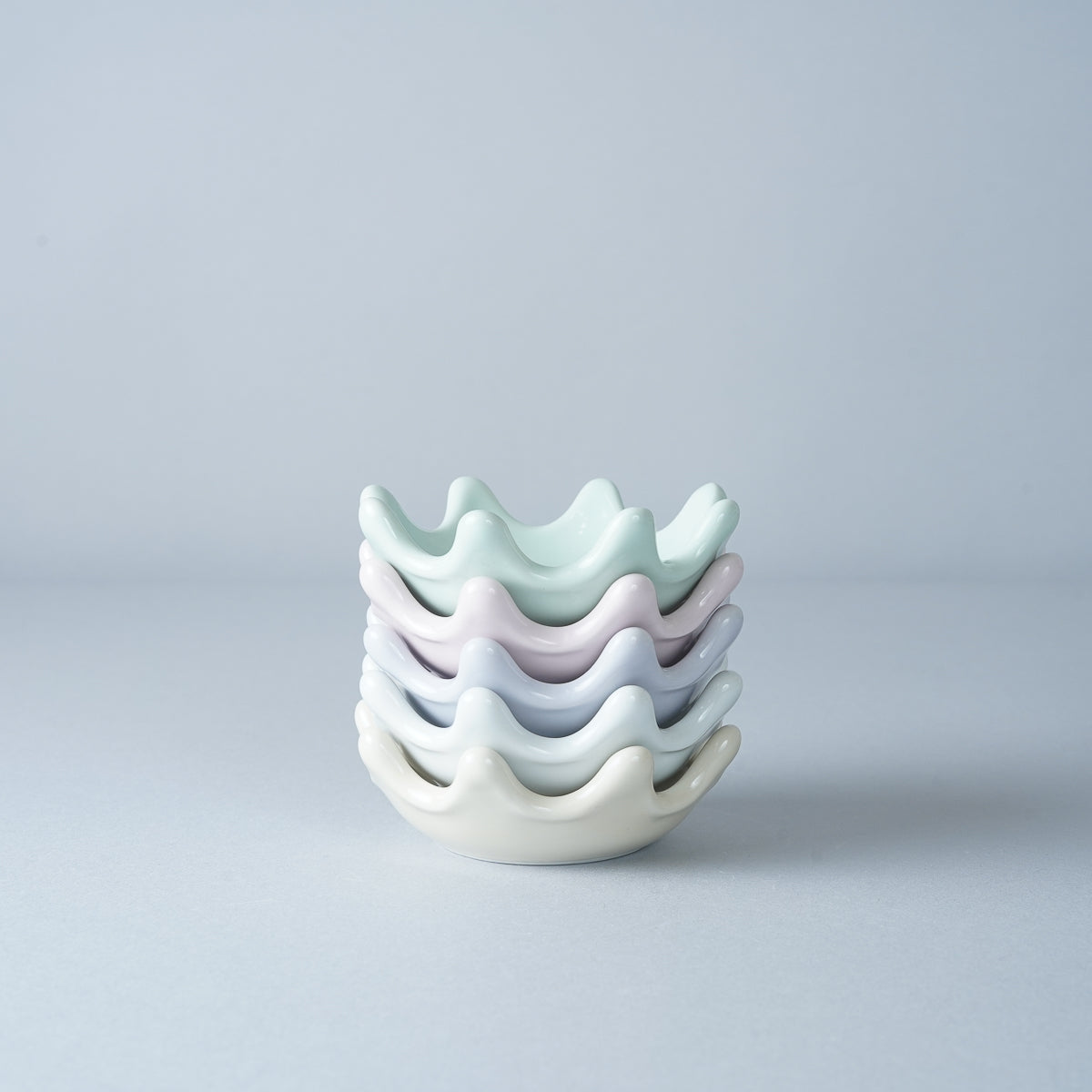 波佐見焼 ミルククラウン 箸置き豆鉢 8.5cm natural69 Studio1156