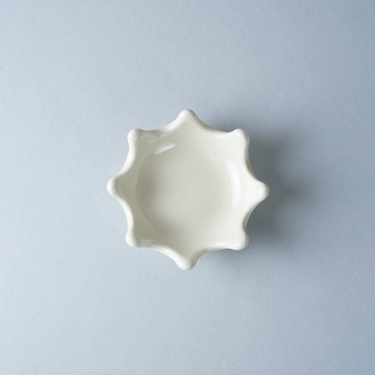 波佐見焼 ミルククラウン 箸置き豆鉢 8.5cm natural69 Studio1156