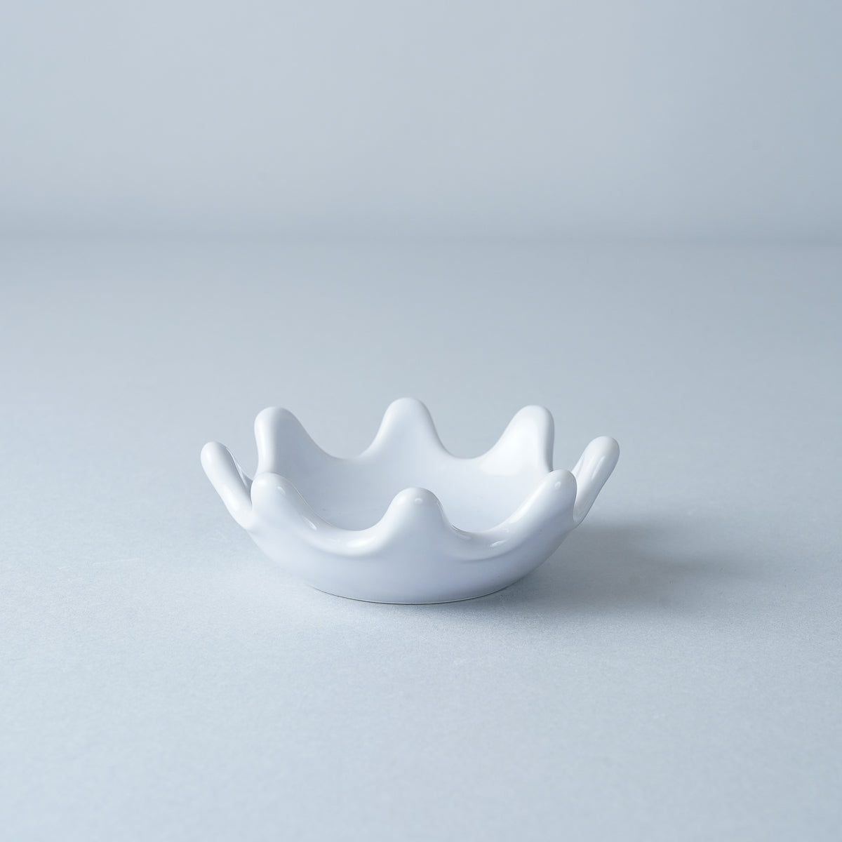 波佐見焼 ミルククラウン 箸置き豆鉢 8.5cm ブルーベリーミルク natural69 Studio1156
