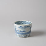 有田焼 染付 山水家屋文 そば猪口(大) 220ml Riso Studio1156