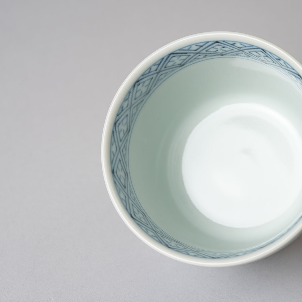 有田焼 染付 山水家屋文 そば猪口(大) 220ml Riso Studio1156
