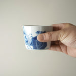 有田焼 染付 三桝海老紋 そば猪口(大) 220ml Riso Studio1156