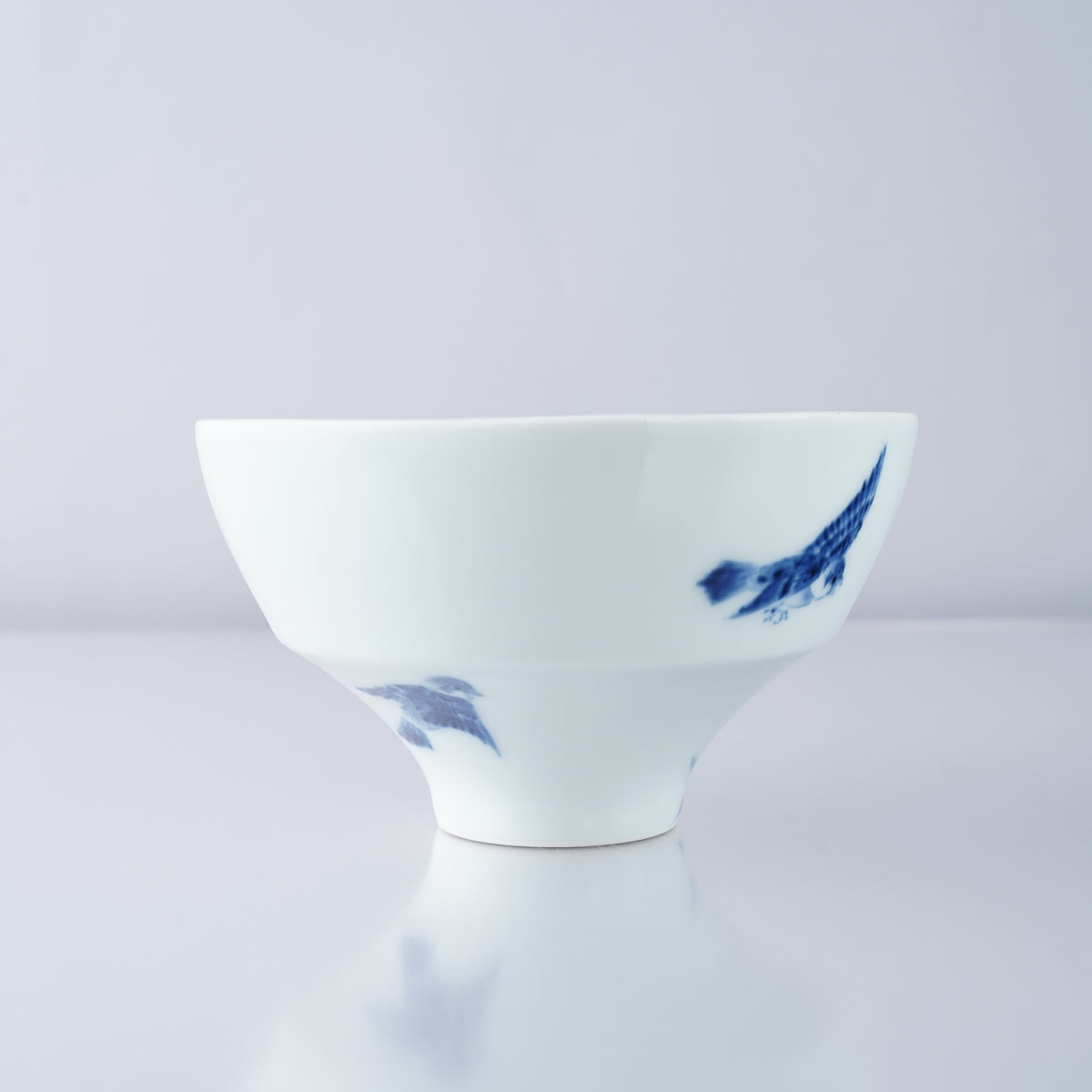 有田焼 染付竹雀紋 ご飯茶碗(大/小) 夫婦茶碗 Riso Studio1156