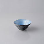 有田焼 シャインブルー 酒器(徳利とおちょこ) ぐい呑み(大吟醸)40ml Riso Studio1156