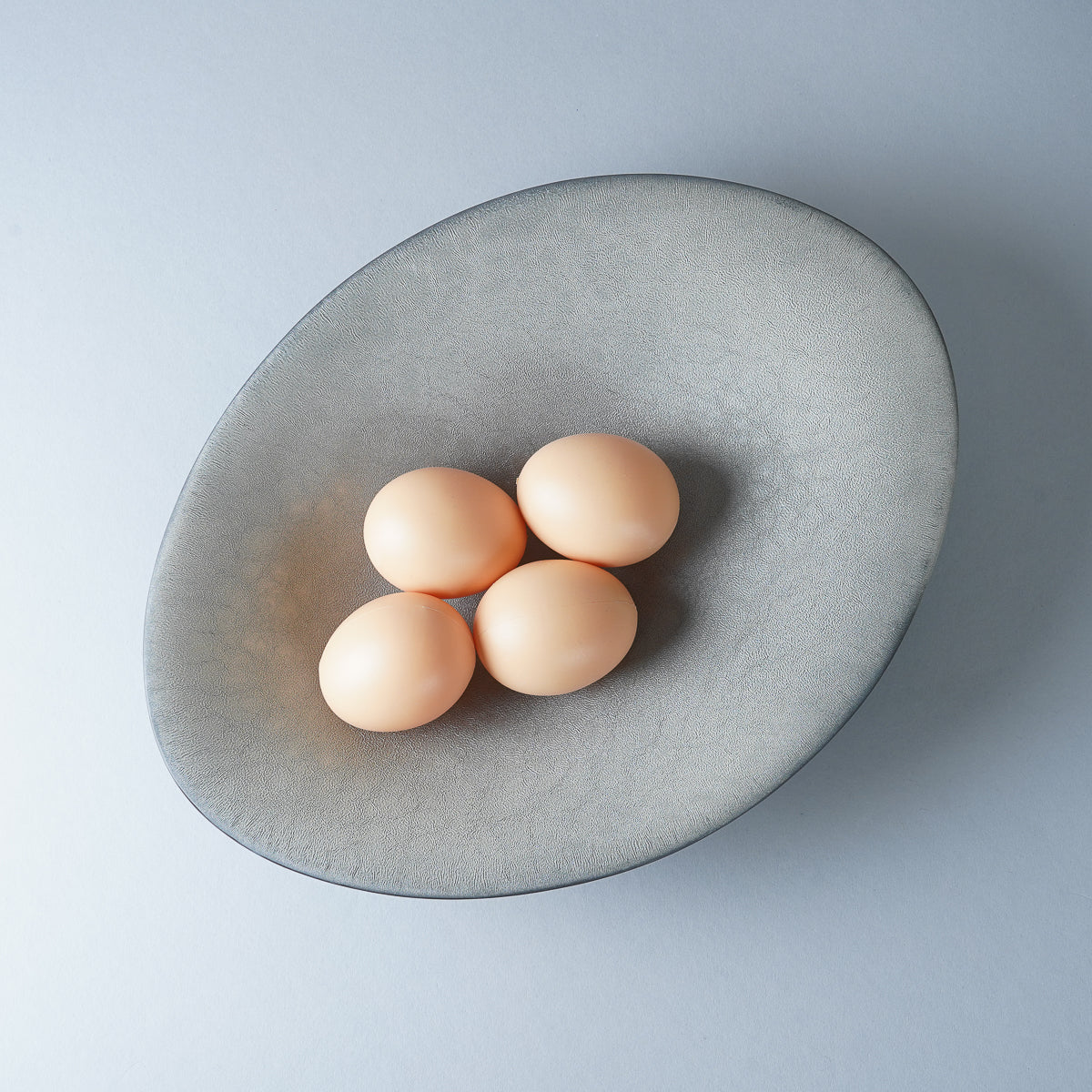 有田焼 シャンパンゴールド オーバルプレート 28.5cm Riso Studio1156