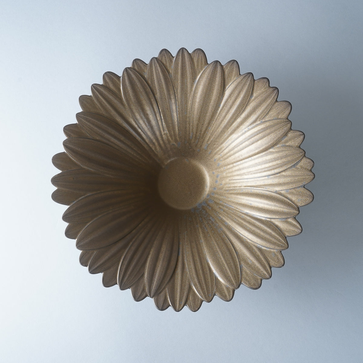 有田焼 金結晶 ガーベラ ボウル 26cm Riso Studio1156