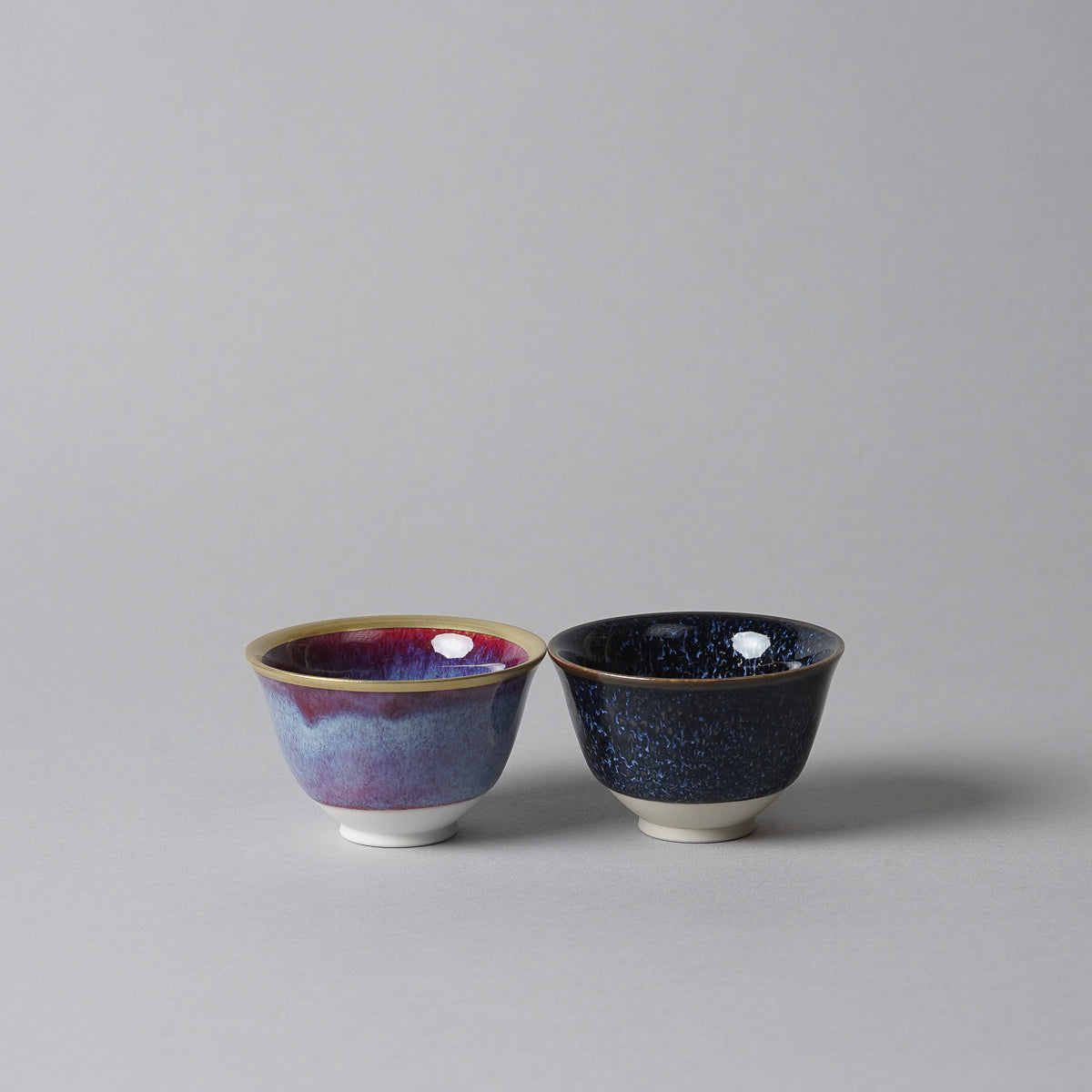 有田焼 窯変ぐい呑16色セット 35ml [木箱入] Shinemon Studio1156
