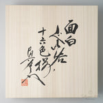 有田焼 轆轤挽 天目形ぐい呑 16色セット 90ml [木箱入り] Shinemon Studio1156