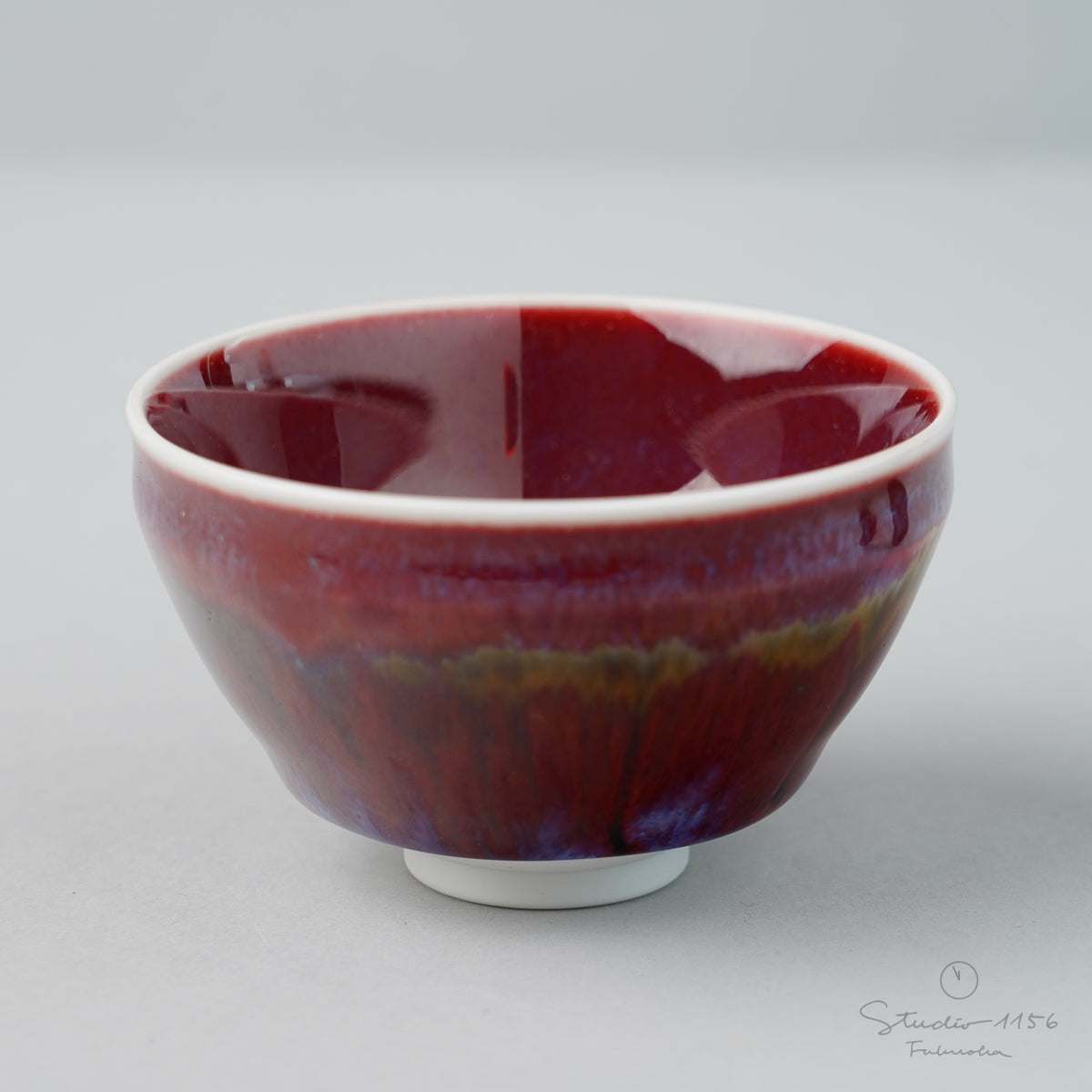有田焼 轆轤挽 天目形ぐい呑 16色セット 90ml [木箱入り] Shinemon Studio1156