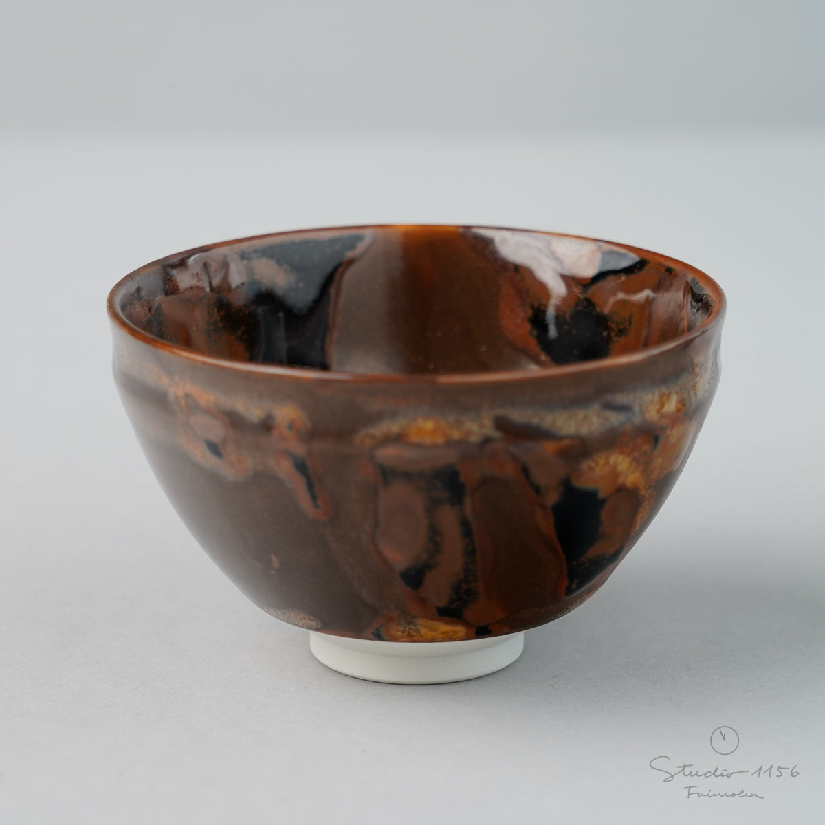 有田焼 轆轤挽 天目形ぐい呑 16色セット 90ml [木箱入り] Shinemon Studio1156