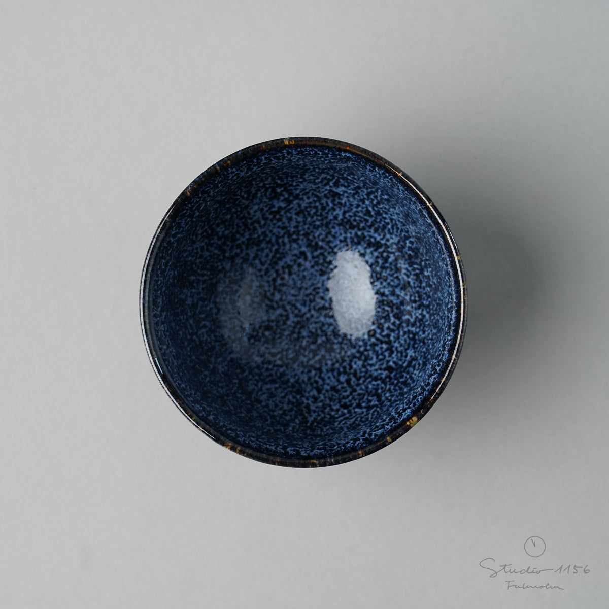 有田焼 轆轤挽 天目形ぐい呑 16色セット 90ml [木箱入り] 真右ェ