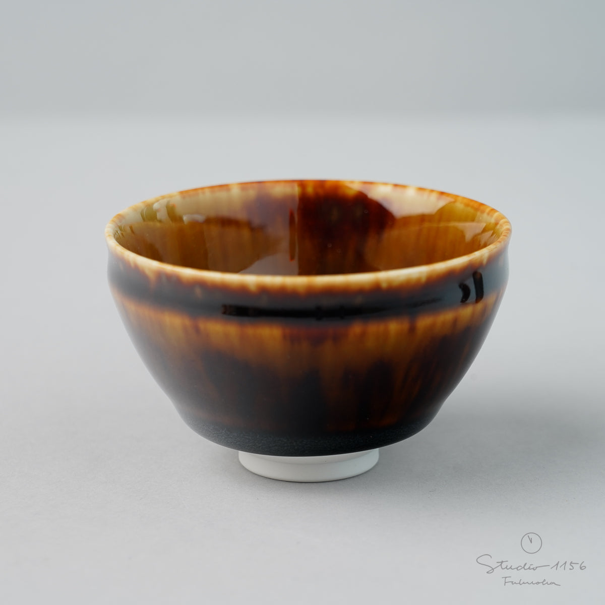 有田焼 轆轤挽 天目形ぐい呑 16色セット 90ml [木箱入り] Shinemon Studio1156