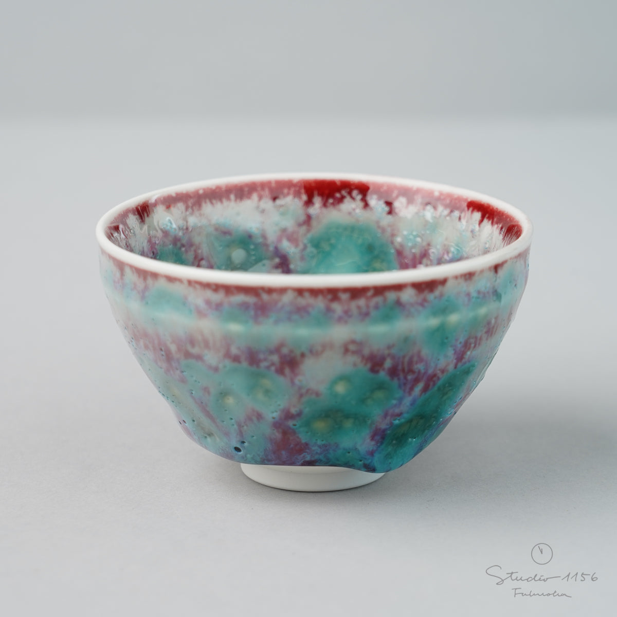 有田焼 轆轤挽 天目形ぐい呑 16色セット 90ml [木箱入り] Shinemon Studio1156