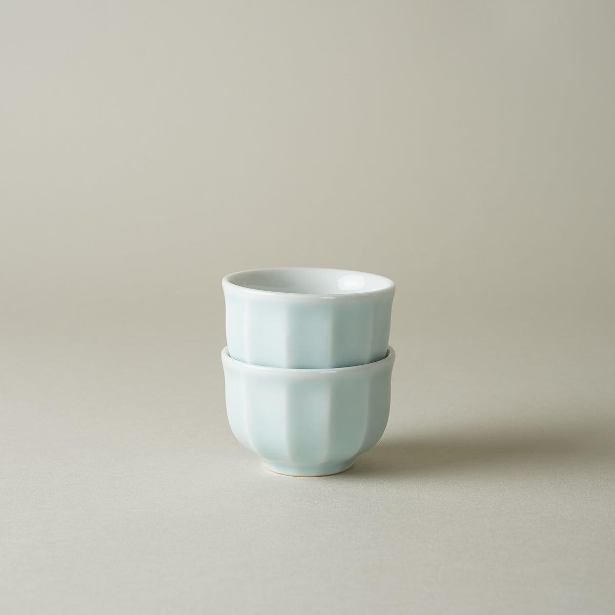 有田焼 青白磁 面取 徳利/ぐい呑 (200ml / 40ml) Seitoen Studio1156