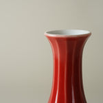 有田焼 赤釉 面取 徳利/ぐい呑 (200ml / 40ml) Seitoen Studio1156