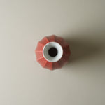 有田焼 赤釉 面取 徳利/ぐい呑 (200ml / 40ml) Seitoen Studio1156