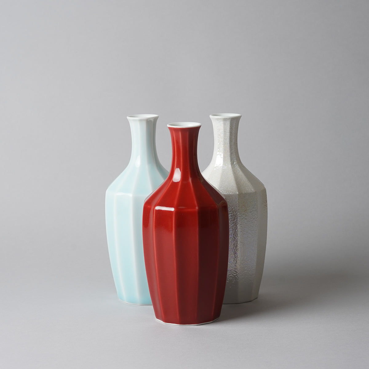 有田焼 面取 二合徳利 400ml [3 Colors] Seitoen Studio1156