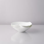 有田焼 白磁瓢型内線彫 薄手五寸平鉢 15cm Shouhei Studio1156