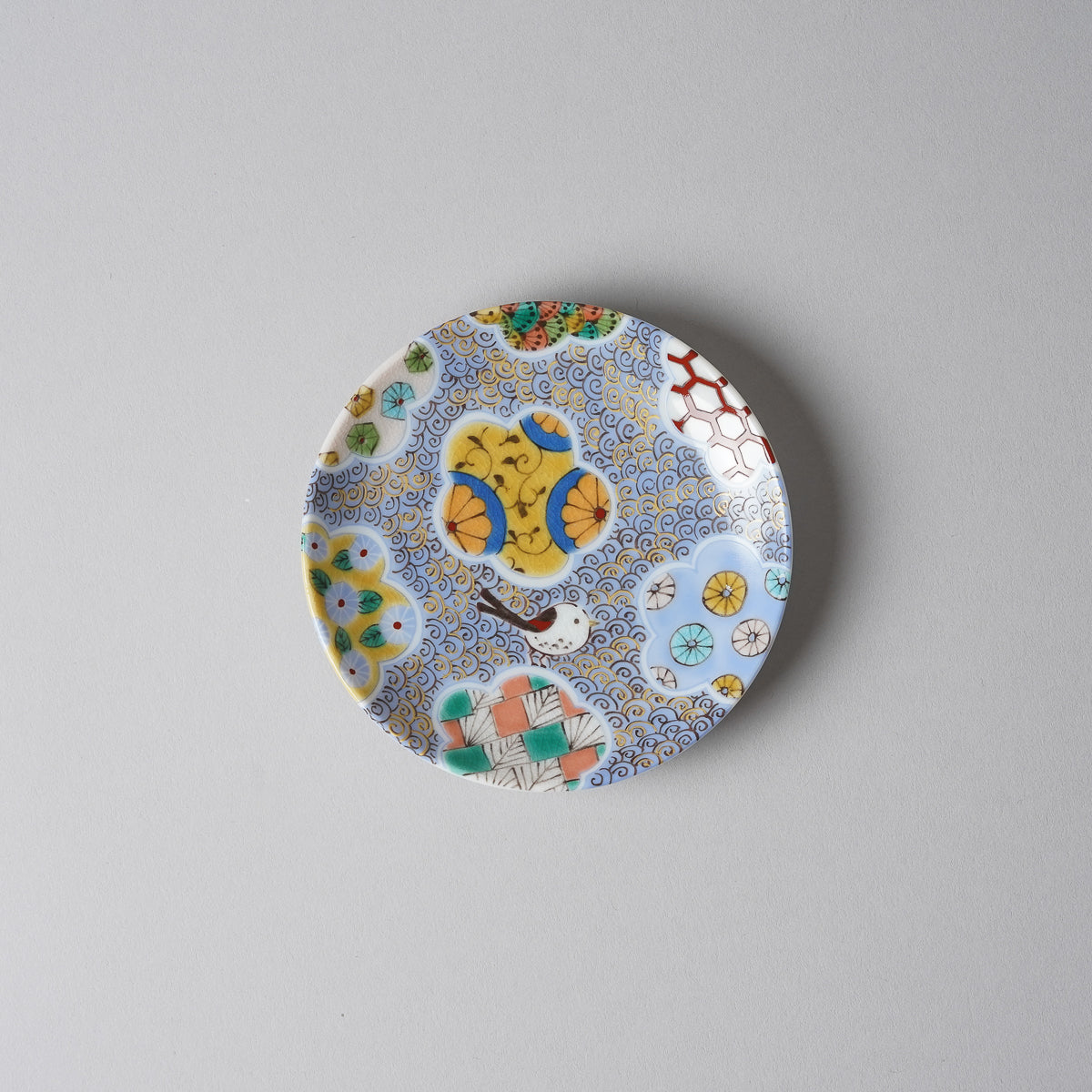 九谷焼 Kutani Art 小皿 10.5cm [6 Patterns] そのころ雪になる KitanoTojudo Studio1156