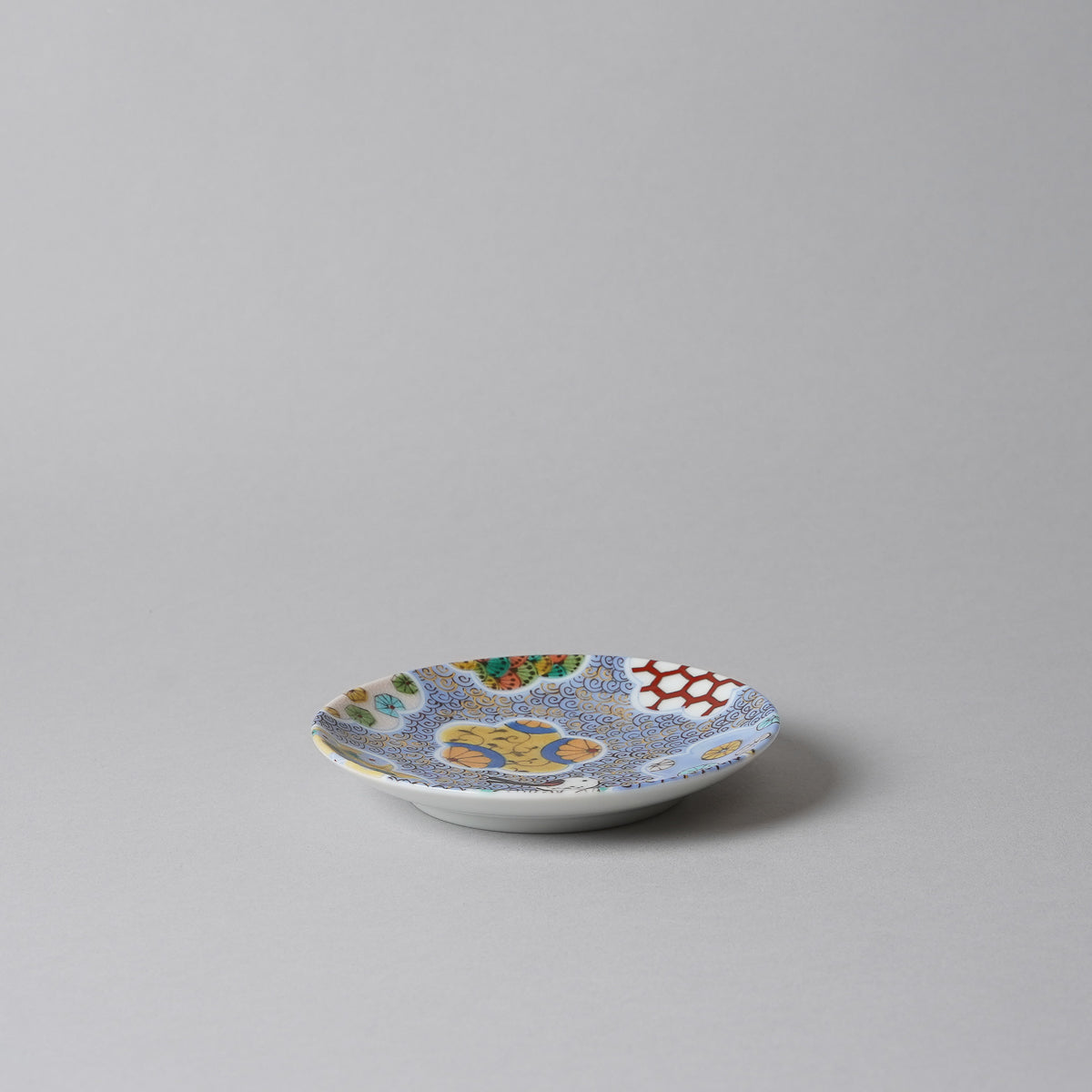 九谷焼 Kutani Art 小皿 10.5cm [6 Patterns] KitanoTojudo Studio1156